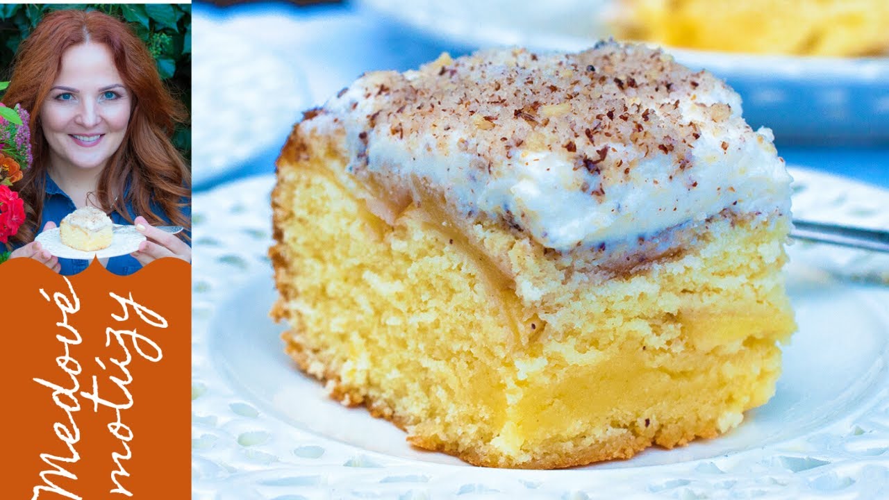 Obrátený jablkový koláč / Medové motúzy / Jana Štrbková