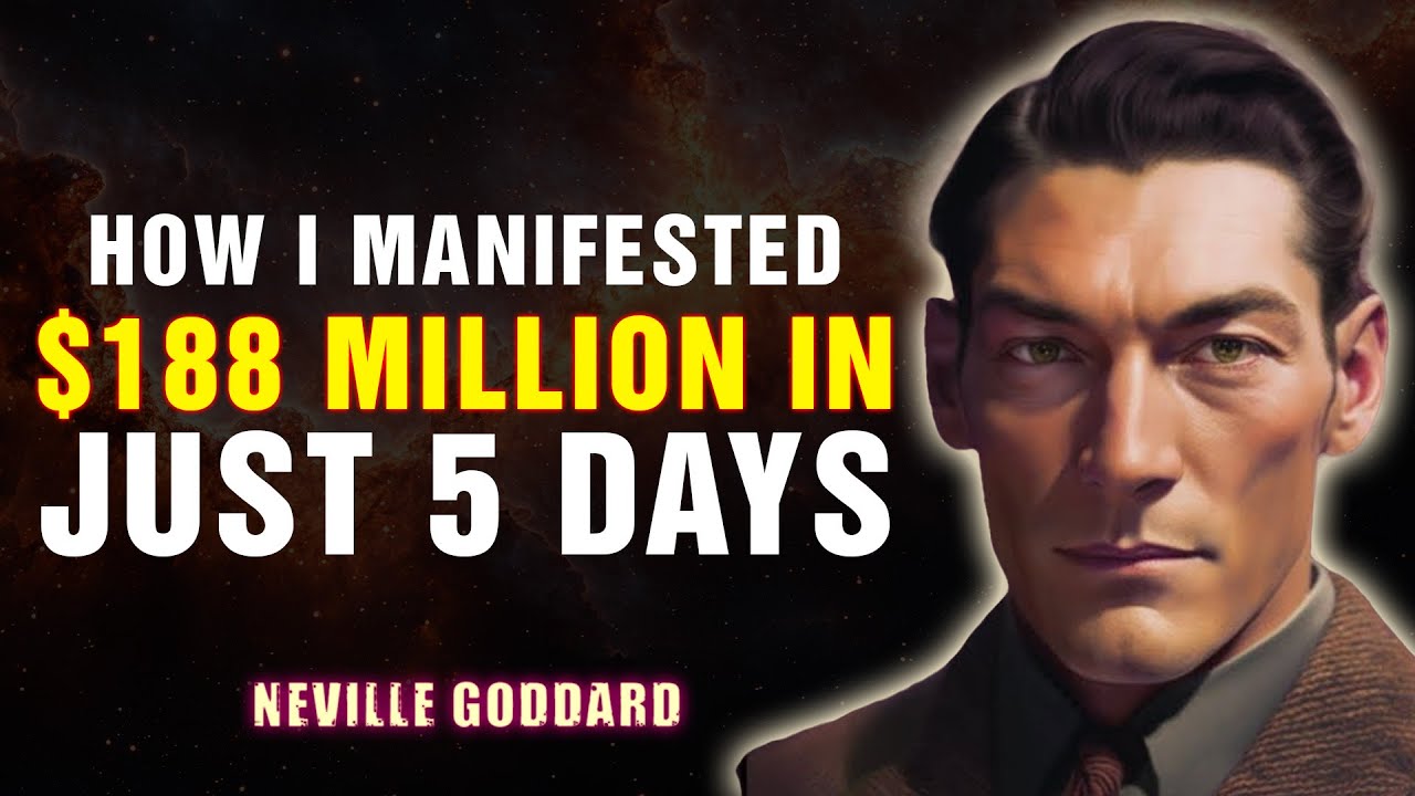 🎙️ How I Manifested $188 Million in Just 5 Days - NEVILLE GODDARD