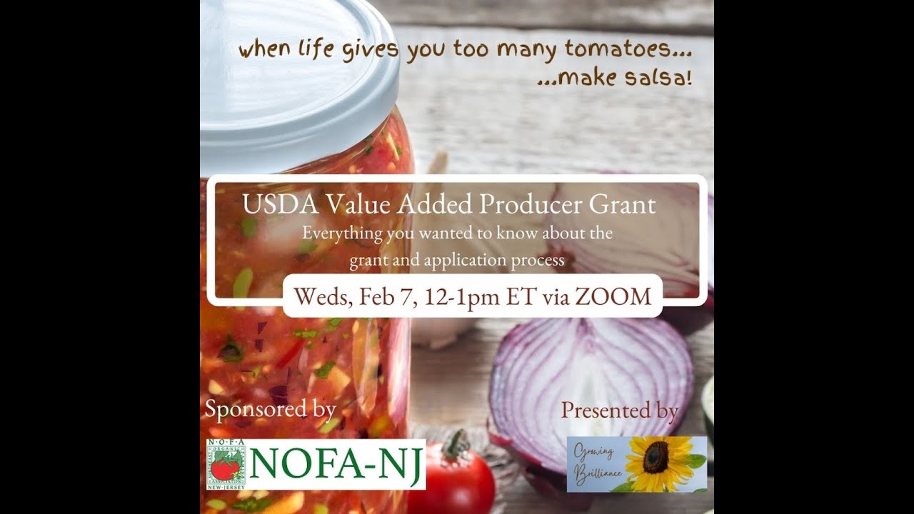 Value-Added Producers Grant Informational Webinar (February 2024) - YouTube