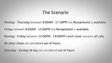 Horizon Training - Scheduling - Chapter 1: Introduction and scenario