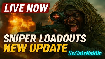 New Update Sniper Loadouts 💥 Testing Builds in BF6 Battle Royale | Sw3atxNati0n LIVE