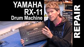 YAMAHA RX11 vintage 1984 drum machine repair MF#57
