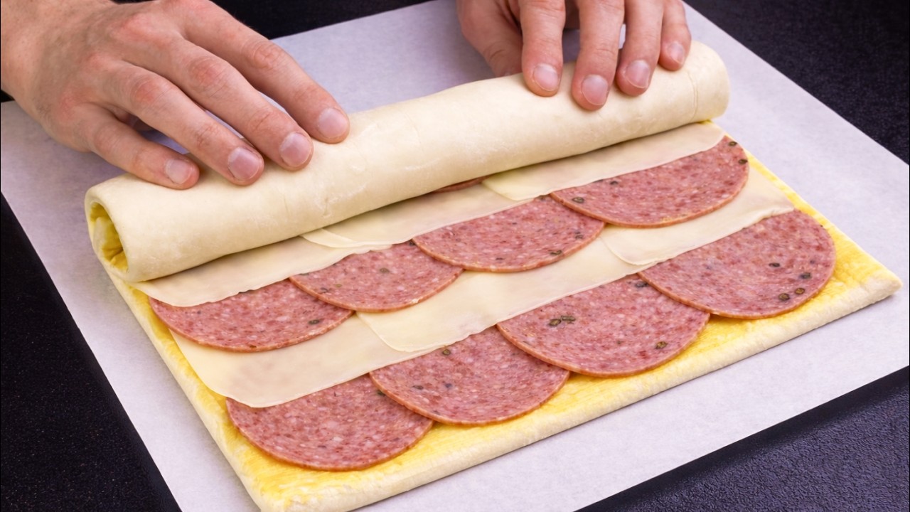 Dieser Blätterteig-Trick macht die Welt verrückt! In nur 10 Minuten fertig