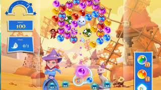 Bubble Witch 2 Saga Level 2546 with no booster & 3 bubbles left
