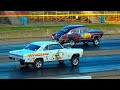 DRAG RACING GASSERS GLORY DAYS OLD SCHOOL REUNION 60s RACING ACTION VINTAGE CARS AND DRAGSTERS