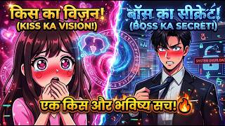 Kiss Ka Vision, Boss Ka Secret! Hyper Sensitive' Khadoos Boss Aur Jadui Kiss Ka Vision #manga #anime