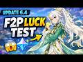 Genshin 6.4 LIVE – Zibai Pulls + Free 300 Primogems Codes (F2P Player)