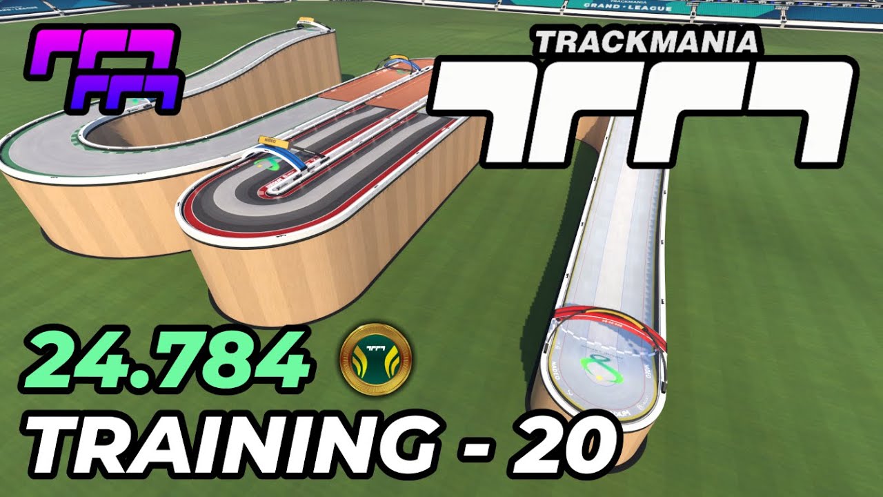 TrackMania 2020 - Training: 20 - 24.784 [PB] - YouTube