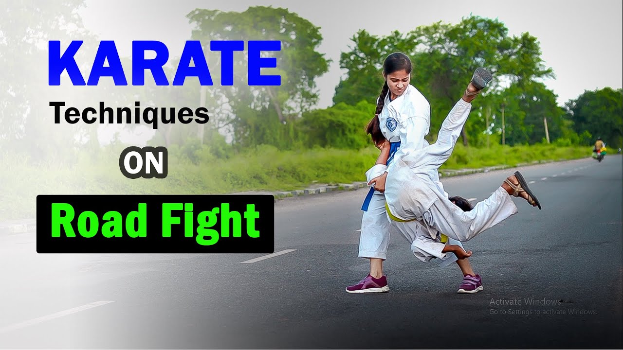 Karate Techniques | Karate Techniques On Road Fight