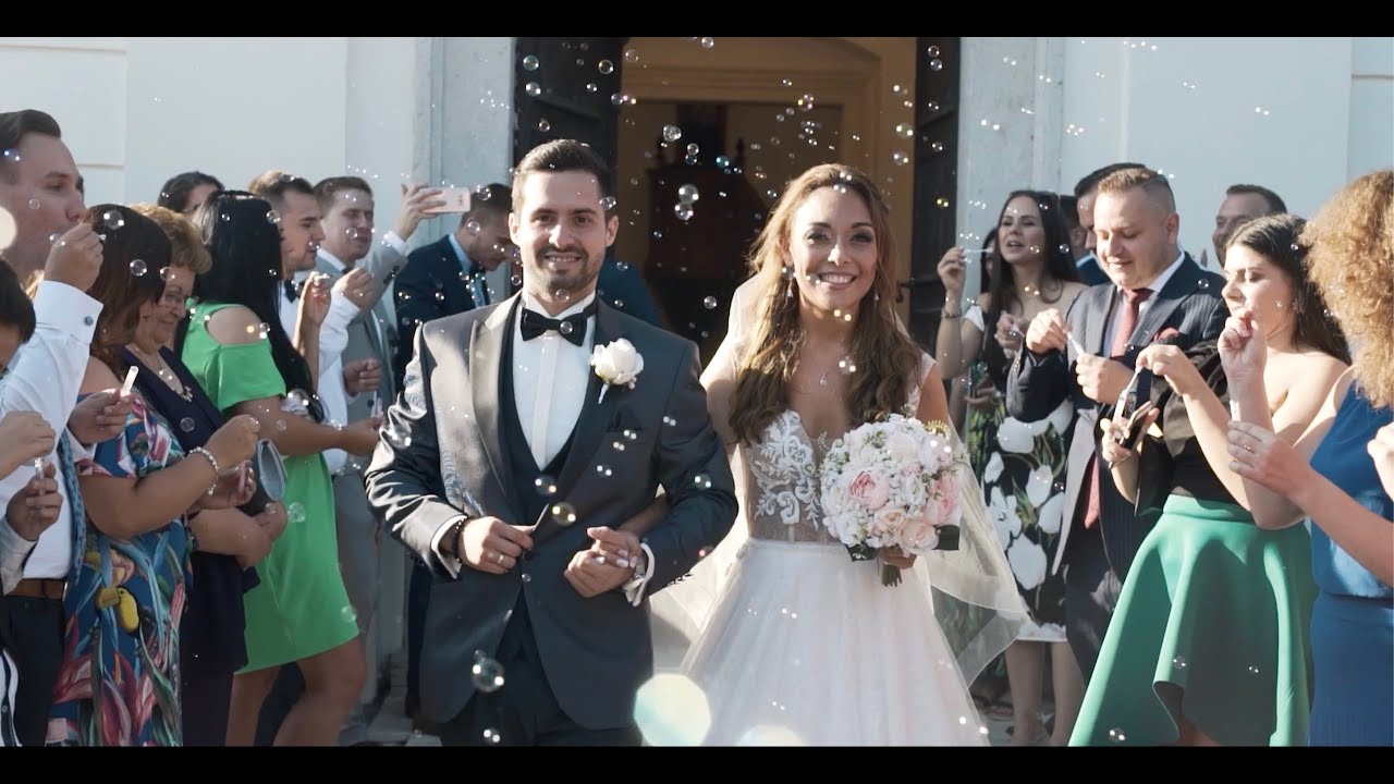 Kitti és Lóránt wedding day - YouTube