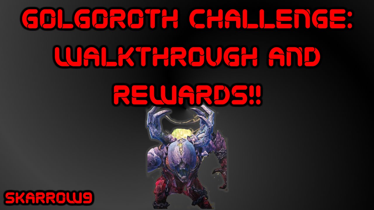 Destiny Challenge Mode: Golgoroth Walkthrough and Rewards!!