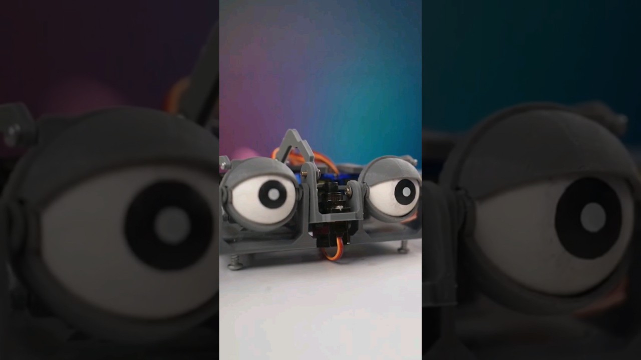 Human Robot Eyes Project #science  #experiment #trending #shorts @CreativeScienceOfficial