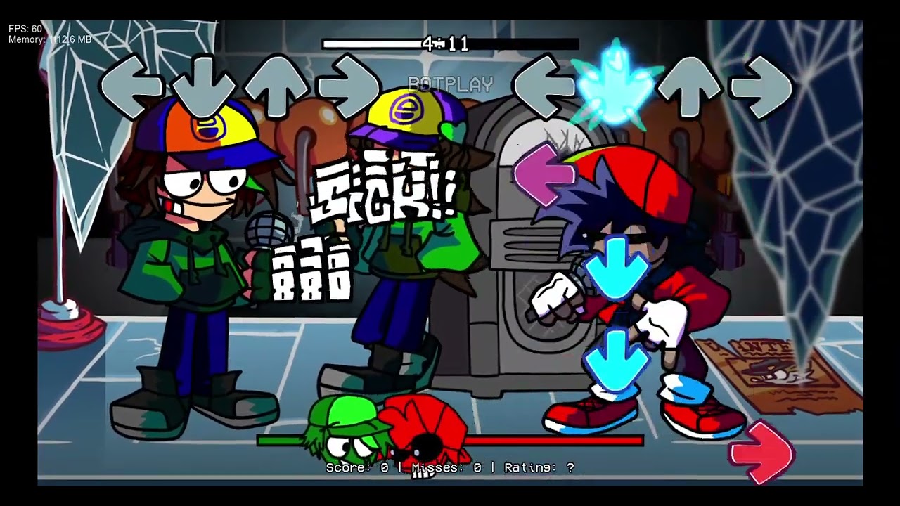 FNF Triple Trouble D-side pero Gonzalosworld V2 vs Gerald/ fnf online style