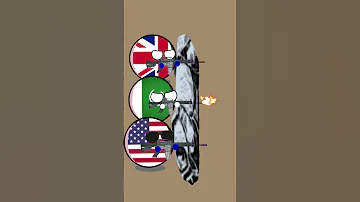 India Pakistan War 1971 Countryballs India Pakistan Usa Uk Russia 