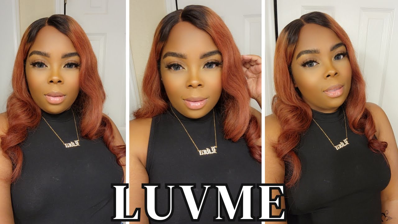 FALL APPROVED!!! The Perfect Ombre Color Glueless Wig Install LUVME WIG REVIEW YouTube