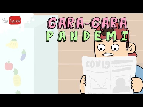 KEHIDUPAN NEW NORMAL AKIBAT PANDEMI | KARTUN LUCU | YOUKUPER - #ANIMASTRIP