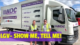 LGV | Class 2 SHOW ME...TELL ME Questions and Answers!