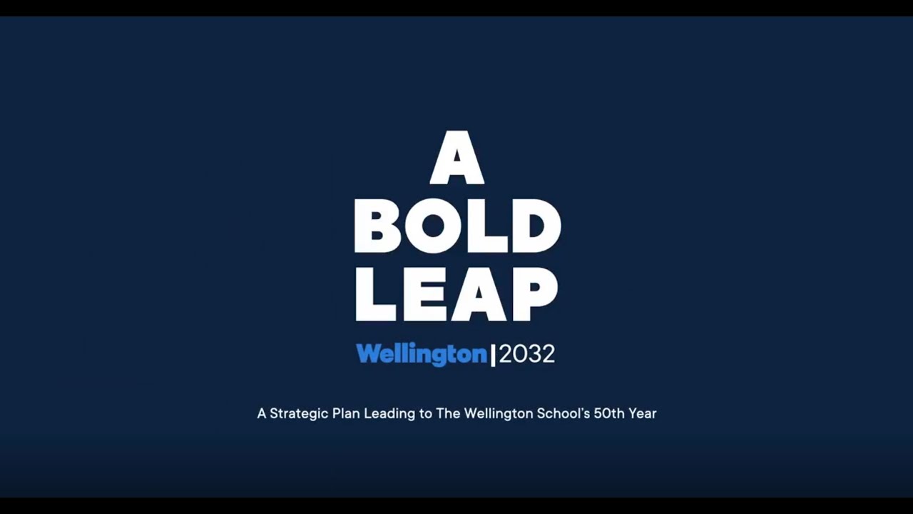 A Bold Leap 2032: The Wellington School Strategic Plan