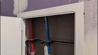 2025-10-07, 7 young, basement water emergency shut off for toilet and shower