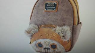 Loungefly Star Wars Ewok Faux Leather Mini Backpack Standard
