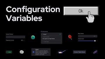 Botpress Dashboard Interface Guide: Configuration Variables