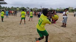 Shanthinikethan School Bagepalli Throw ball match final