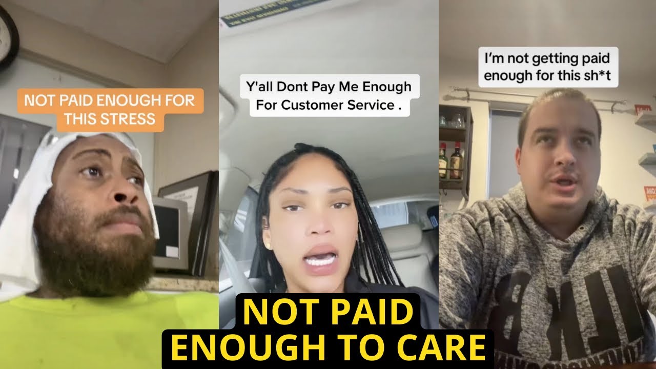 These Jobs Don’t Pay Enough For You To Care | TikTok Rants On Jobs That Overwork & Stress You