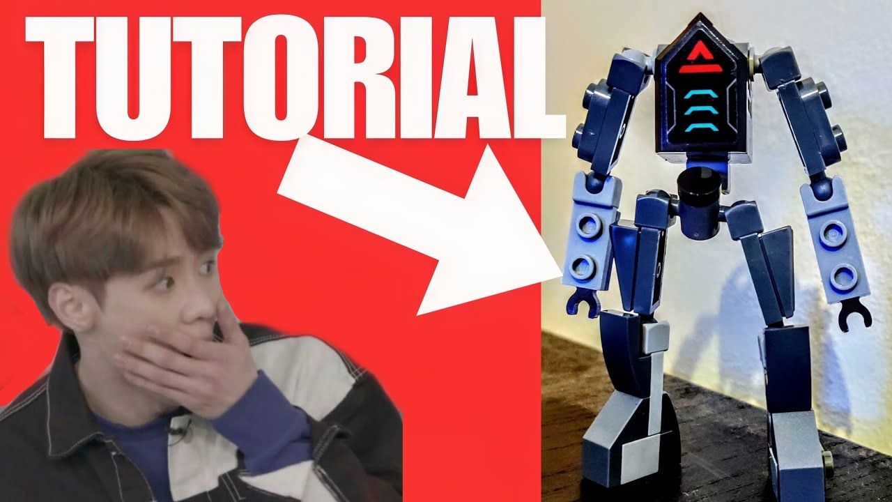 MINI LEGO ROBOT TUTORIAL - YouTube
