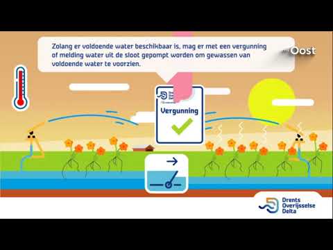 Video: Tijdens een droogte de grondwaterstand?