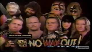 WWF No Way Out of Texas:In Your House 1998 Match Card