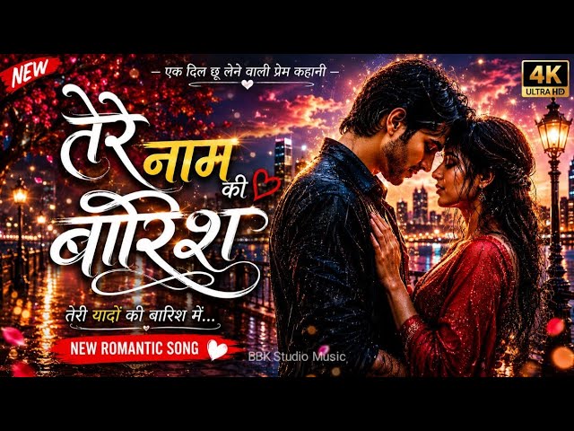 Tere Naam Ki Barish Me  | New Hindi Romantic Story Songs | remix songs | DJ Songs New | Old Songs