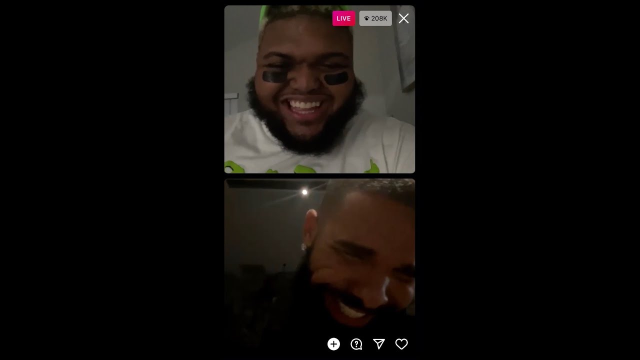 DRAKE & DRUSKI ON INSTAGRAM LIVE TOGETHER! 😂😂 [HILARIOUS]