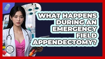 What Happens During An Emergency Field Appendectomy? - The Operating Table