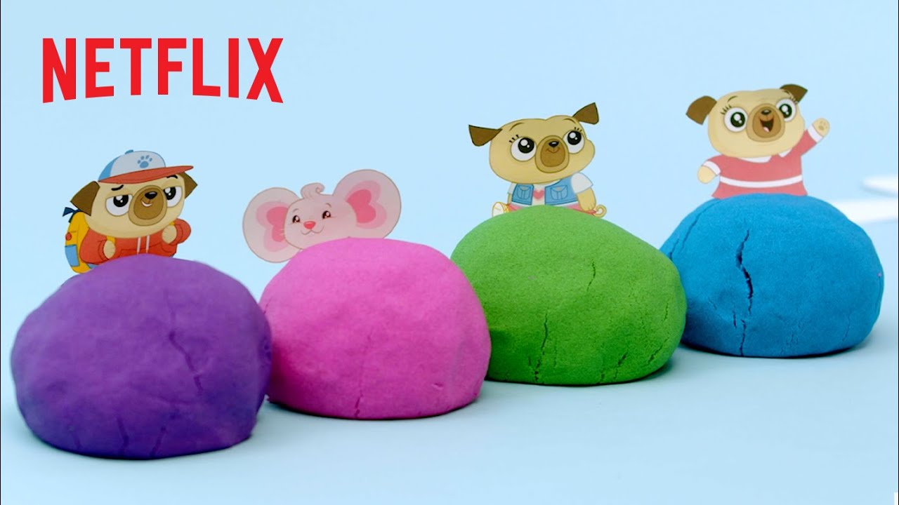 Learn Colors with Chip & Potato Sand 😄 Netflix Jr 