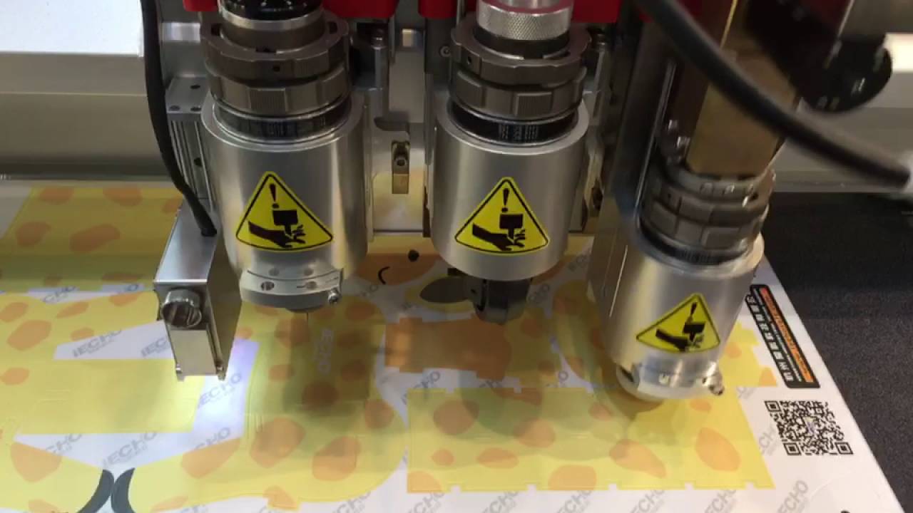 iECHO EOT Oscillating Knife Cutting with 1mm stroke