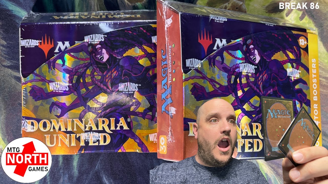 TWO IN ONE PACK! DOUBLE Dominaria United Collector Box Opening!