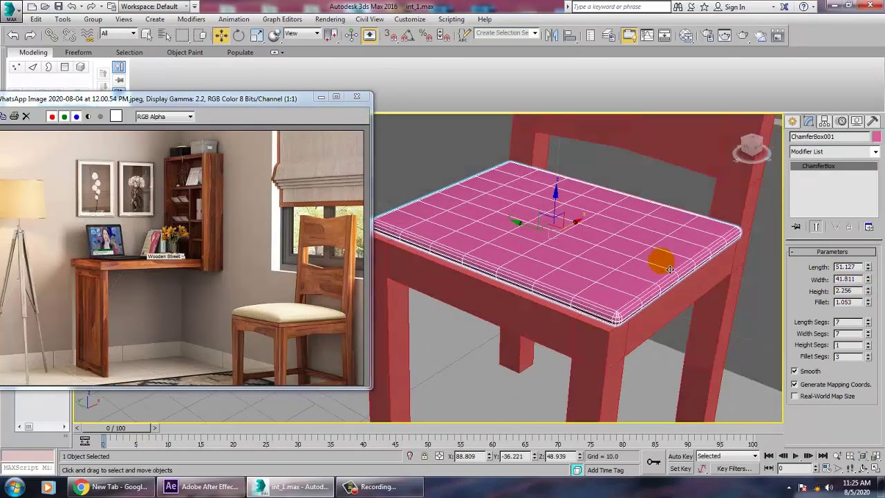 Tutorial on Modeling texturing and Lighting an interior in 3dsmax using ...