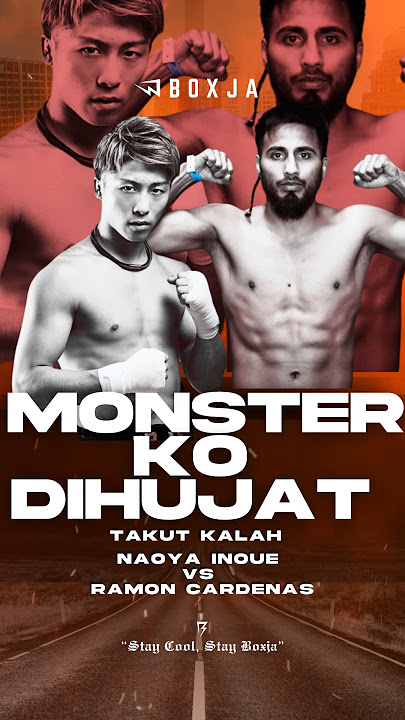 Naoya Inoue vs Ramon Cardenas: Monster KO Dihujat Takut Kalah #naoyaの詰将棋部屋 #cardenas #boxja
