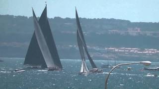 Super Yacht Cup Palma 2013 J Class, Hanuman, Velsheda, Ranger, Rainbow