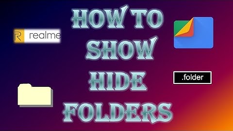 How To Show Hidden Folders || RealMe || Oppo || Google Files || 2020