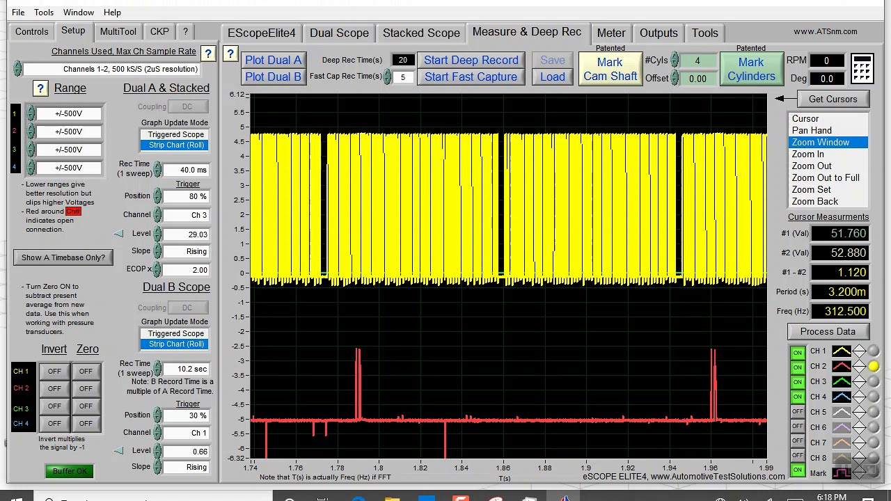 Escope Elite Crank Misfire software. It works! YouTube