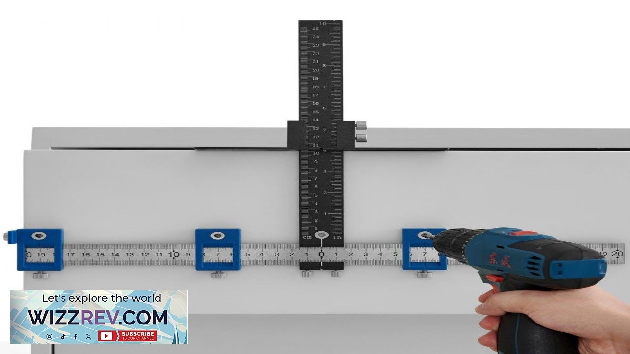 VEVOR Cabinet Hardware Jig Aluminum Alloy and Stainless Steel Cabinet Handle Jig