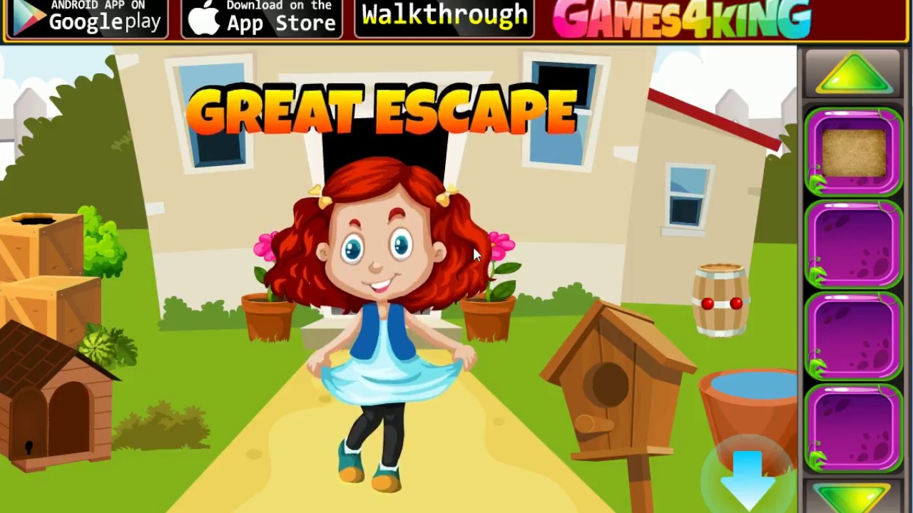G4K Modern Girl Rescue Game Walkthrough - YouTube
