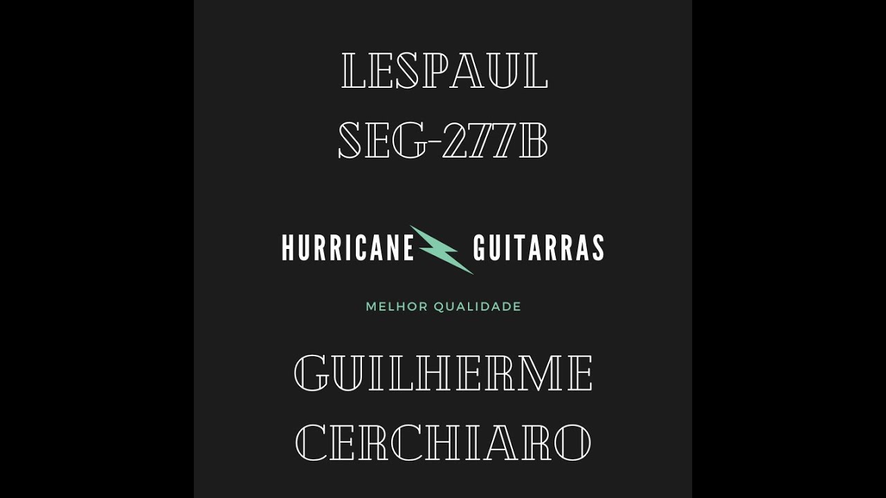 Guitar LesPaul Hurricane SEG-277B Guitar