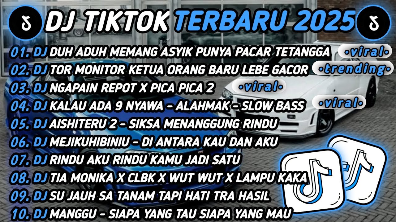 DJ TIKTOK TERBARU 2025🎵DJ DU ADUH MEMANG ASYIK PUNYA PACAR TETANGGA🎵DJ TOR MONITOR KETUA ORANG BARU🔥