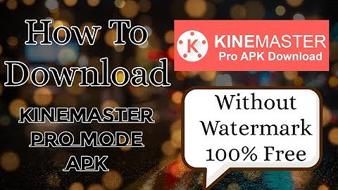 How To Remove The Watermark in  Kinemaster In Tamil?