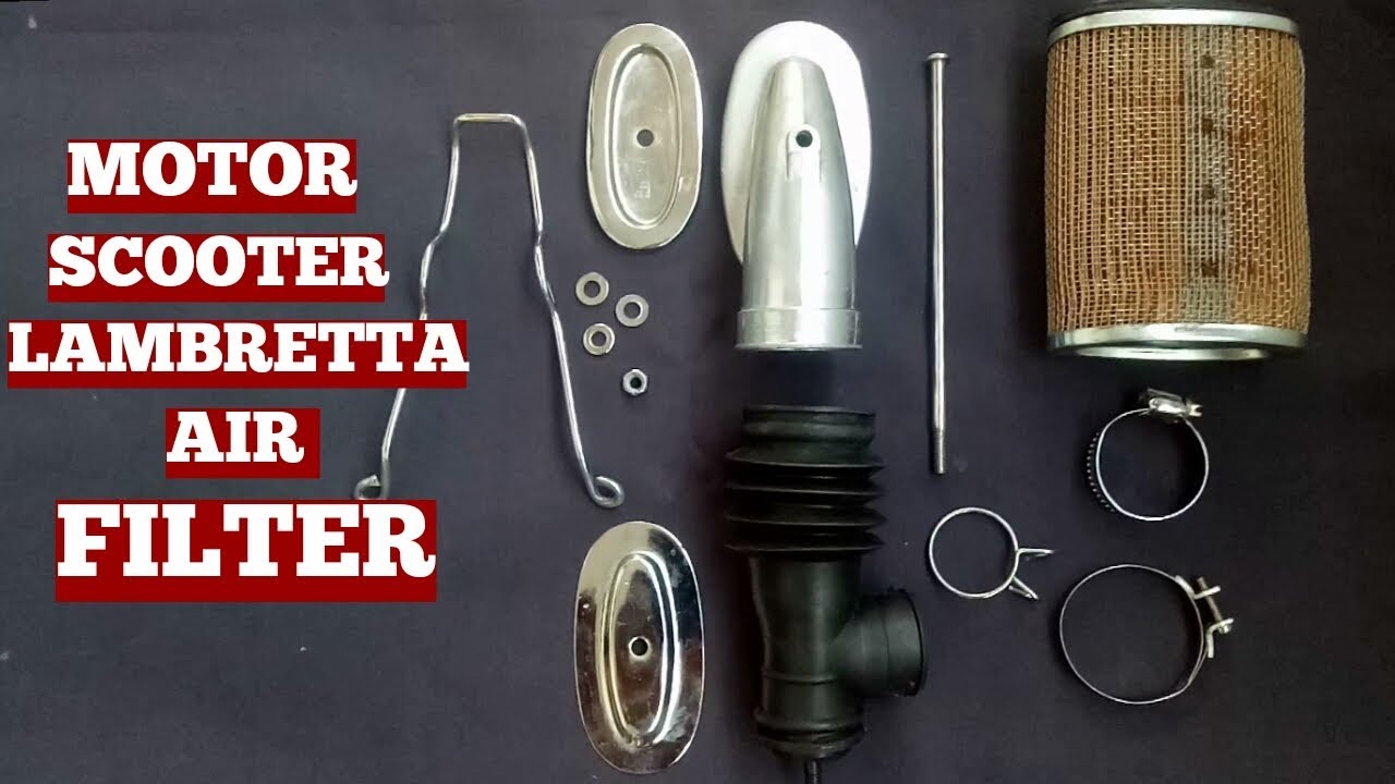 A Beginner's Guide to Understanding Lambretta Air Filters YouTube