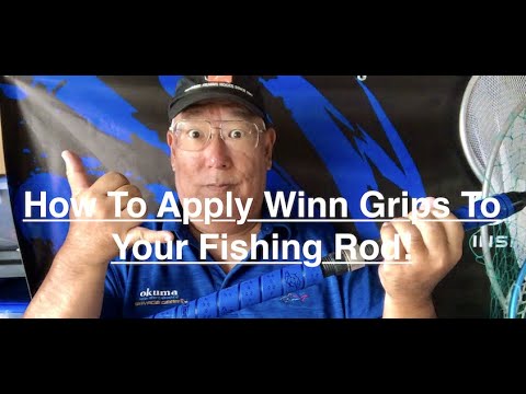 How To Apply Winn Grip Wraps To Your Fishing Rod! 
