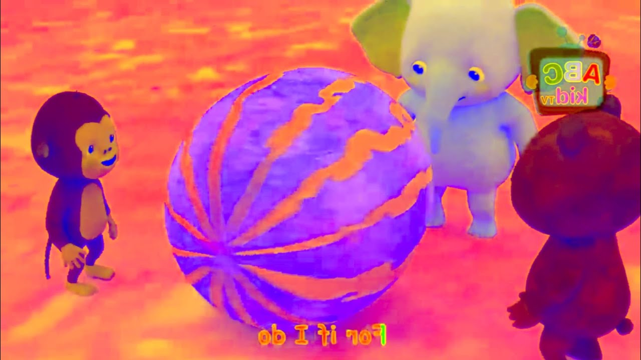 Monkey Bear And Elephant Moving The Melon Effects | Down By The Bay/Nursery Rhymes(Voice+BounceFX )