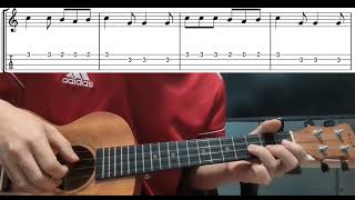 Three Blind Mice - Easy Beginner Ukulele Tabs With Playthrough Tutorial Lesson